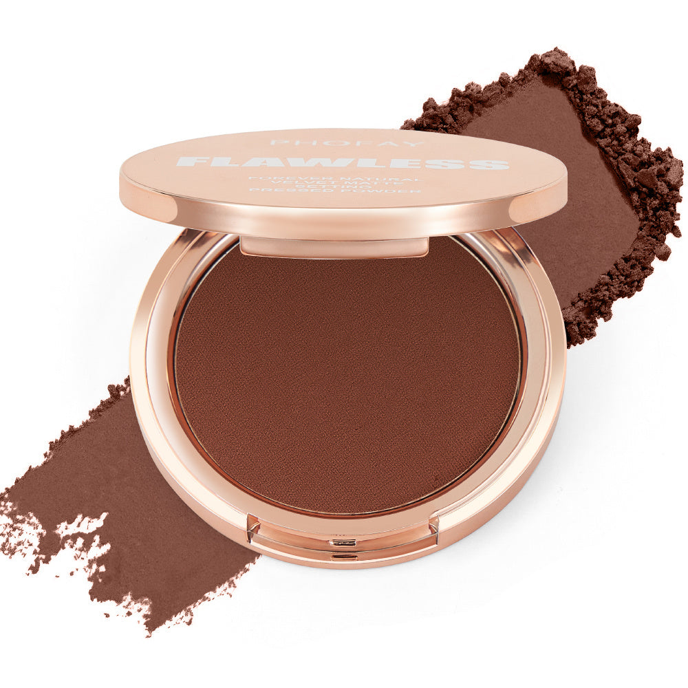 PHOFAY Matte Setting gepresstes Pulver