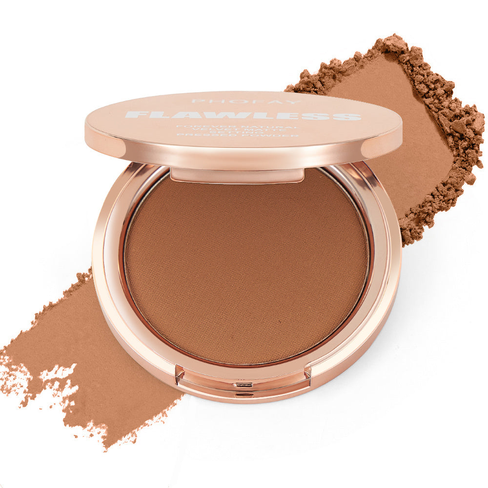 PHOFAY Matte Setting gepresstes Pulver