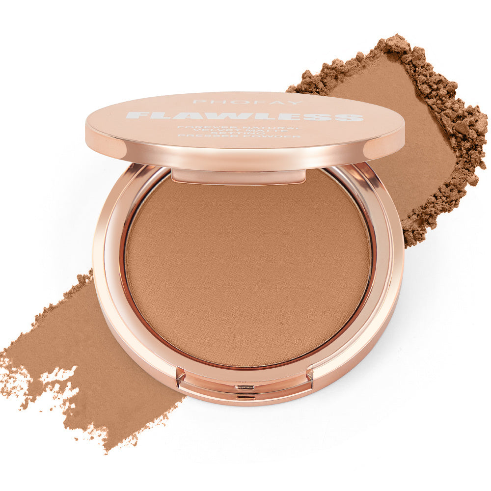 PHOFAY Matte Setting gepresstes Pulver